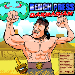 Bench Press The Barbarian